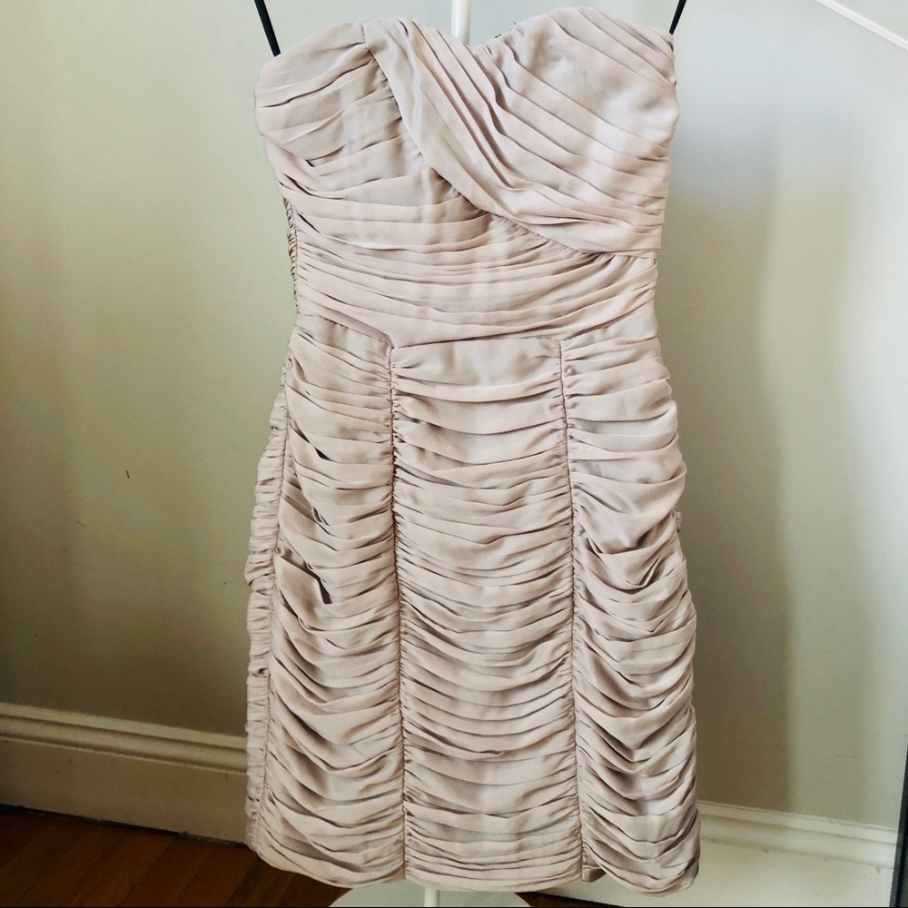 strapless bodycon dress, H&M studio